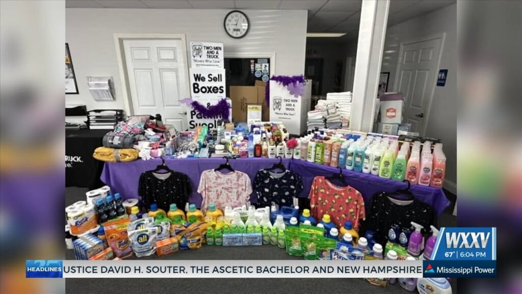 Movers For Moms Bring Donations To Coast Organizations