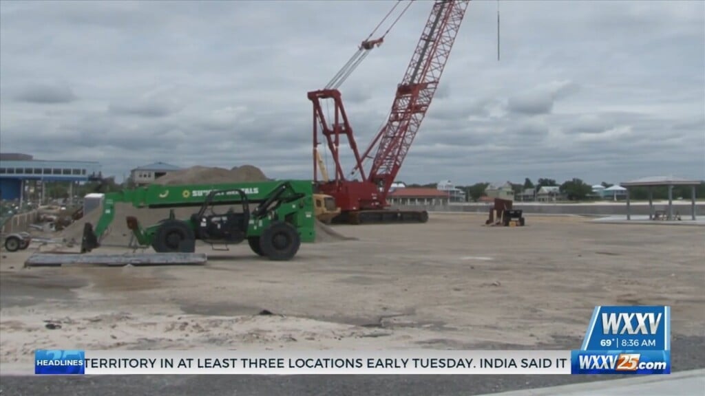 Progress Continues On The Long Beach Harbor