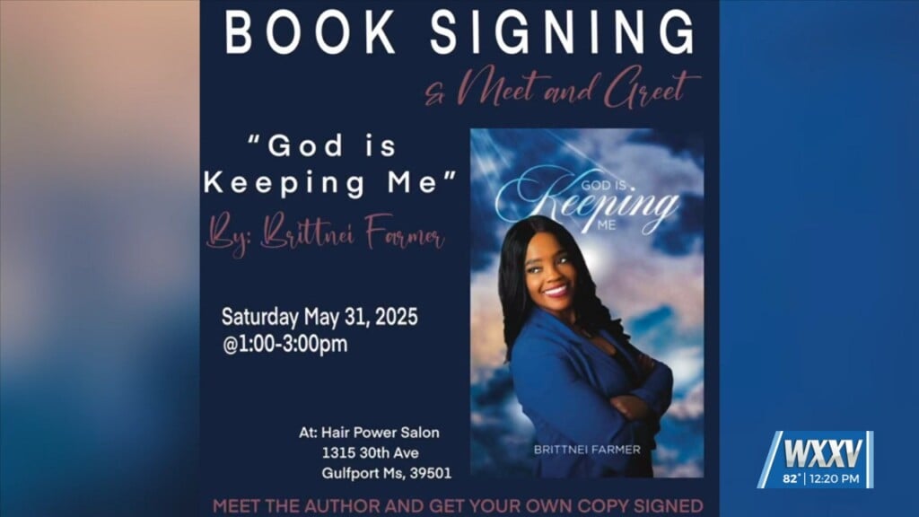 Coast Resident Holding Book Signing