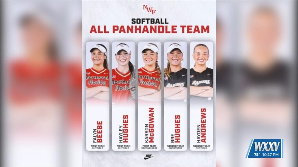 Gulfport Softball Alum Hayley Hughes Listed To First All Panhandle Team!