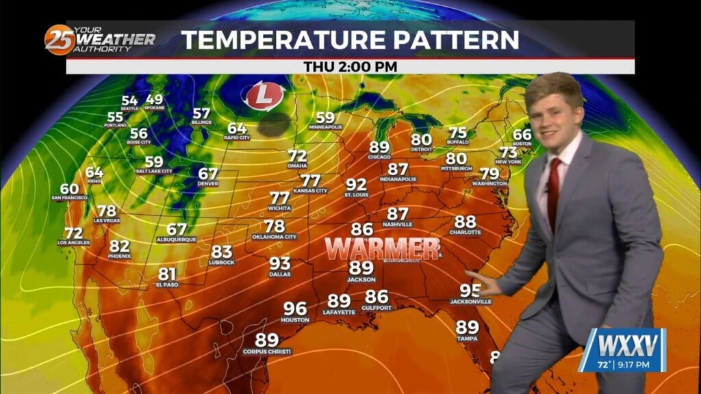 5/12 Sam Parker's "turning Up The Heat" Monday Night Forecast