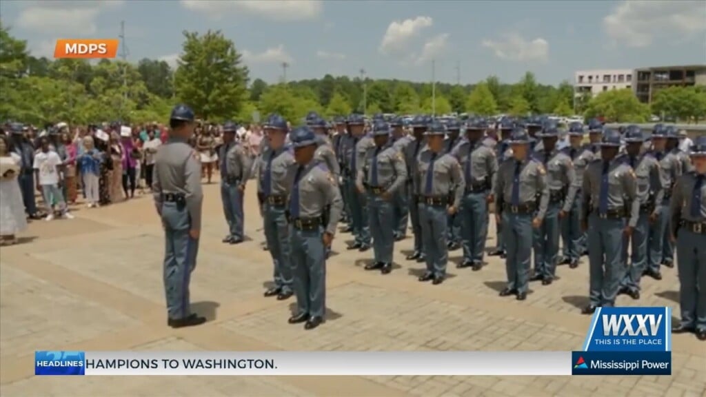 Mississippi Highway Patrol Cadet Class 69 Graduates