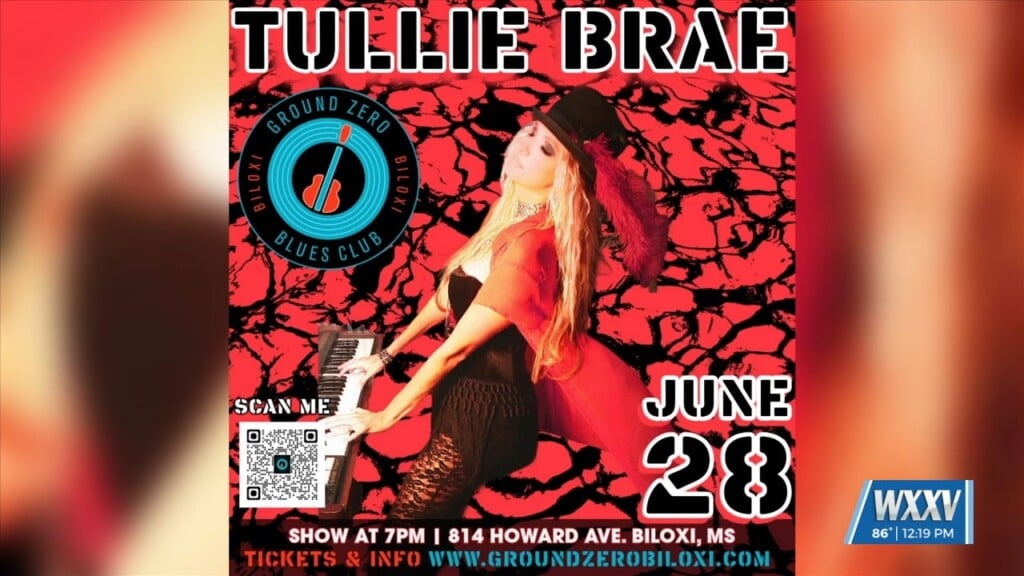 Tullie Brae To Perform At Ground Zero Blues Club