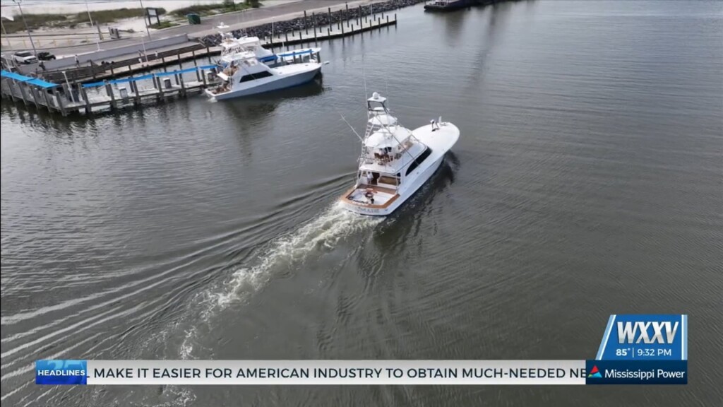Mississippi Open Fishing Tournament On The Coast