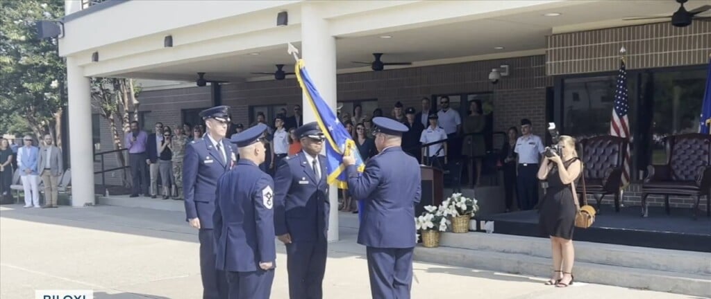 81st Training Wing Change Of Command Ceremony At Keesler Air Force Base