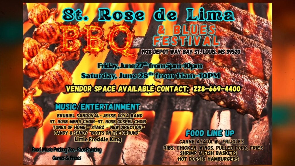 St. Rose De Lima Catholic Church Blues And Bbq Festival
