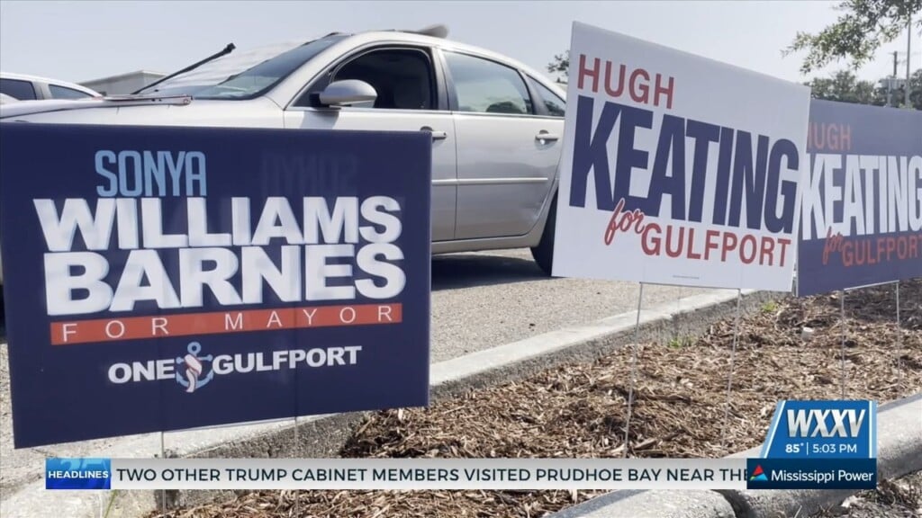 Wxxv News 25’s Lucas Warren Has The Latest On Voter Turnout In Gulfport Mayoral Race