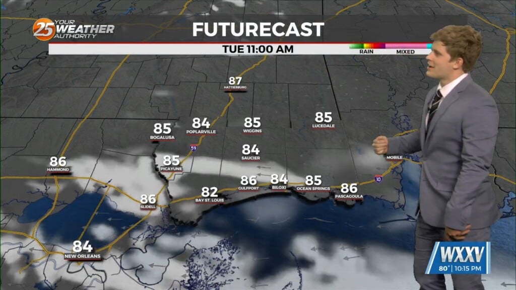 6/2 Sam Parker's "summer Like" Monday Night Forecast