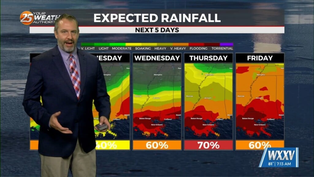 06/09 Ryan's "rainy Week" Monday Morning Forecast
