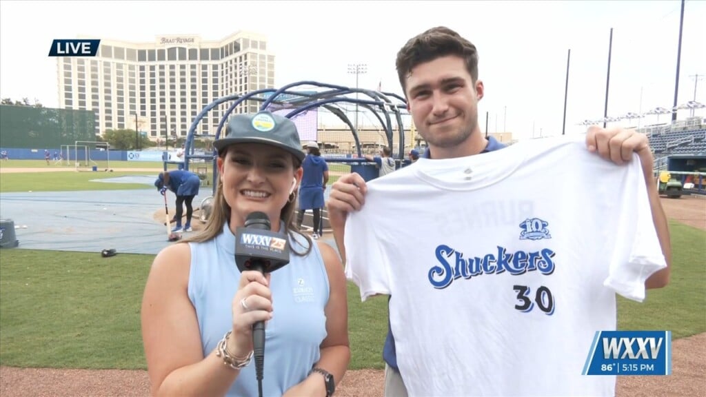 Wxxv News 25 Sports Director Ansley Brent Previews Shuckers Vs. Smokies