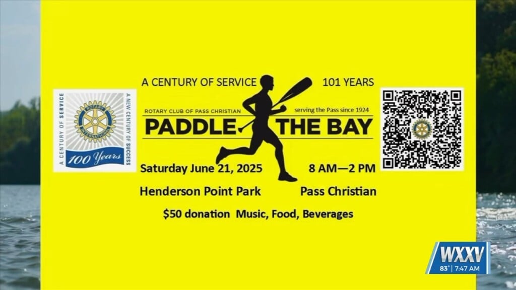 Rotary Club Of Pass Christian Hosting Paddle The Bay Fundraiser