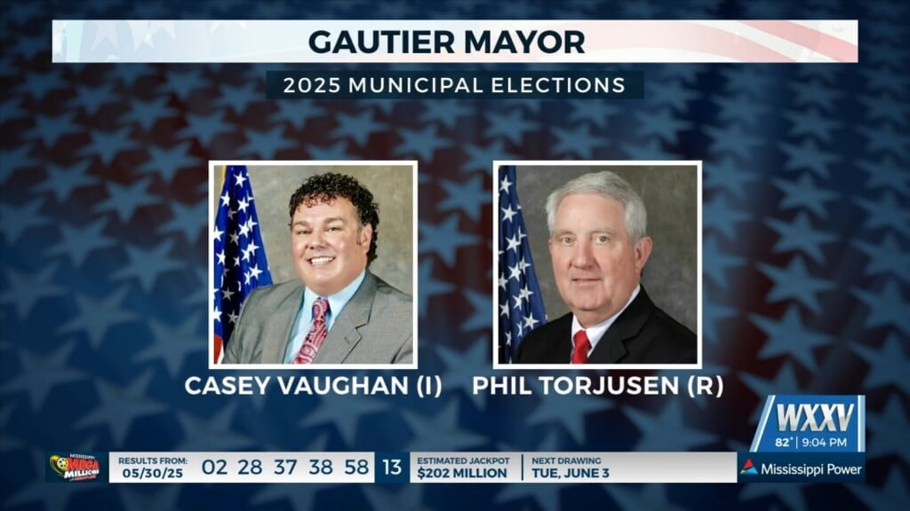 Gautier Mayor Casey Vaughan Wins Re Election