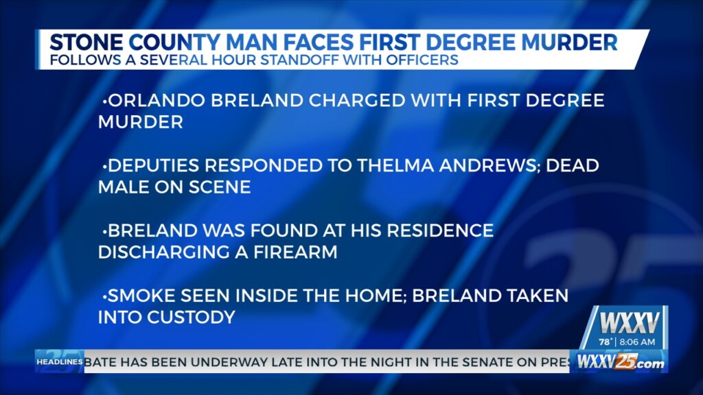 Stone County Man Faces First Degree Murder