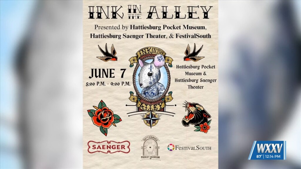 Ink In The Alley Taking Place This Weekend In Hattiesburg