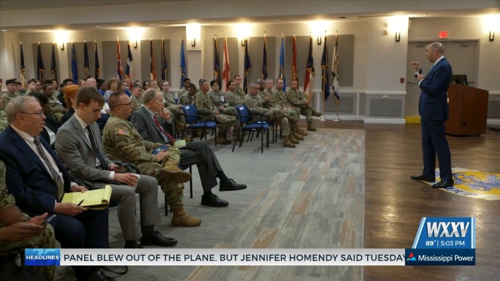 Federal Defense Officials Visit Keesler Air Force Base