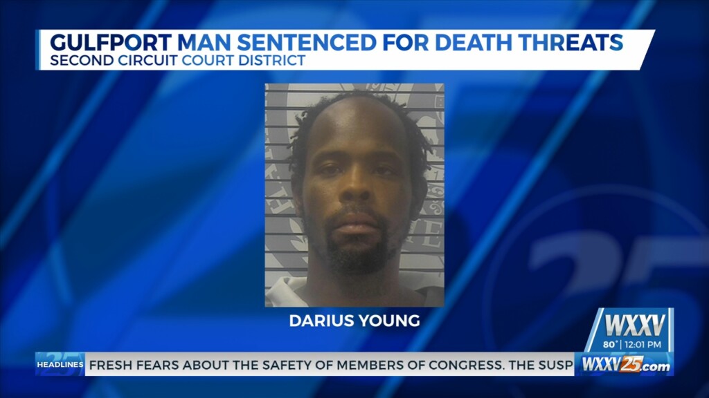 Gulfport Man Sentenced For Death Threats