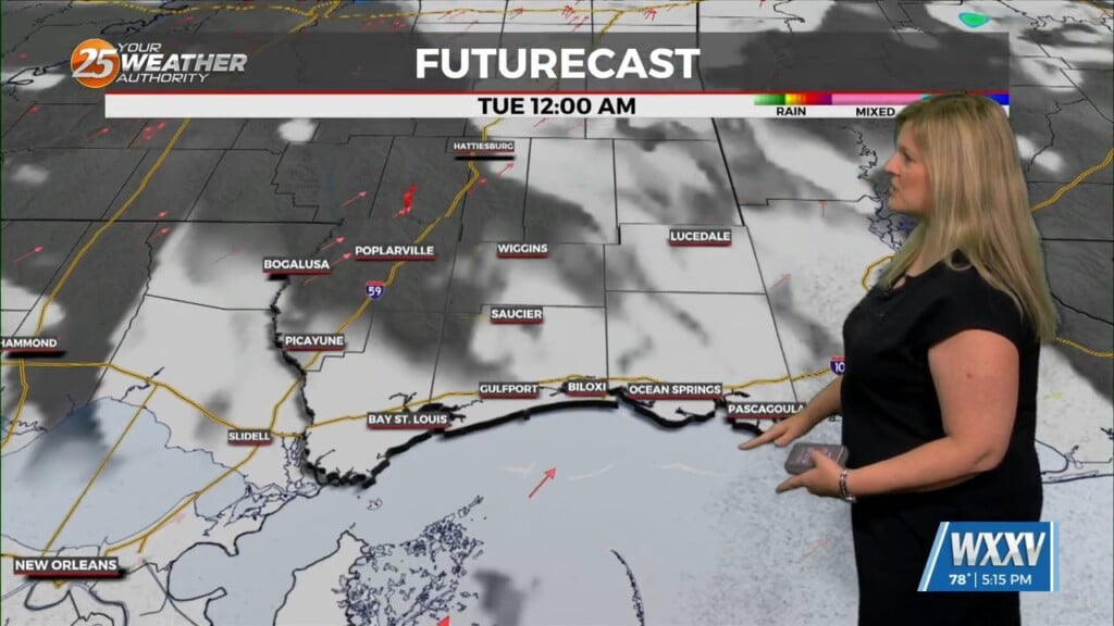 Sam's "warm And Damp" Monday Evening Forecast