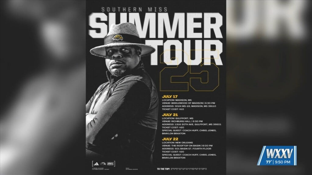 Gulfport Named A Spot On Southern Miss Football's 2025 Summer Tour!