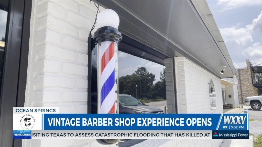 Vintage Barber Shop Experience Opening In Ocean Springs