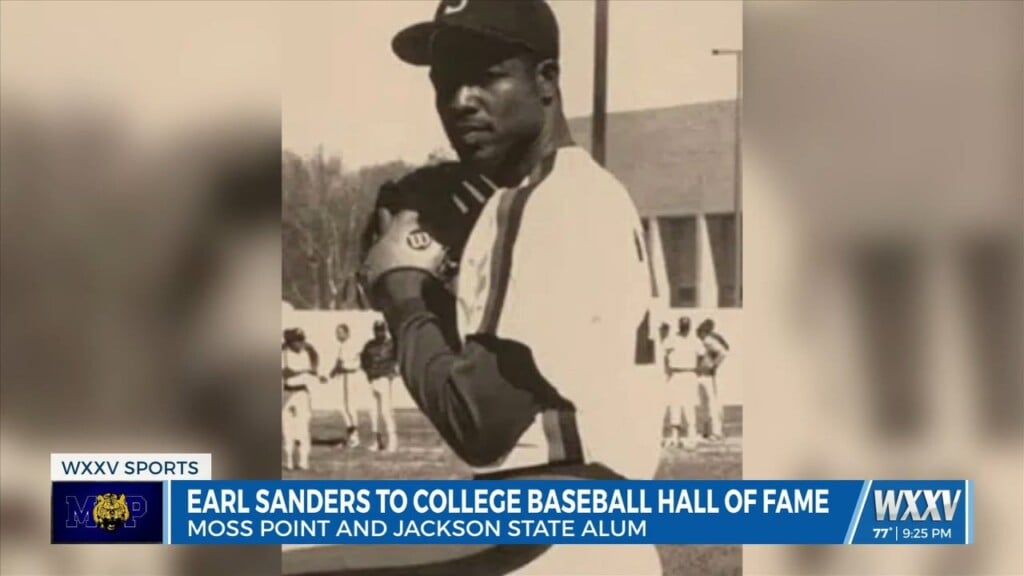 Moss Point's Earl Sanders Named To The College Baseball Hall Of Fame!