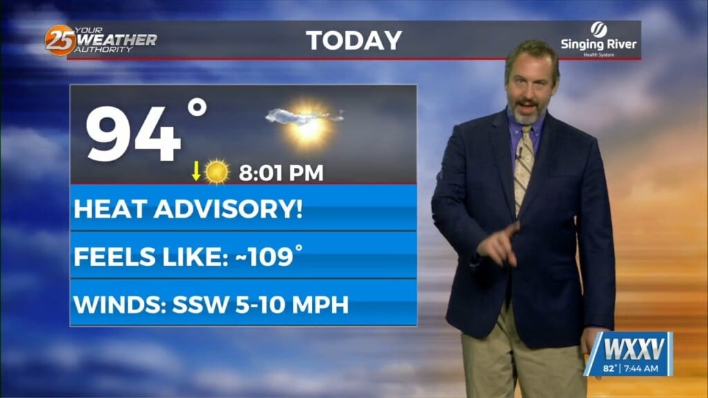 07/21 Ryan's "hot Start" Monday Morning Forecast