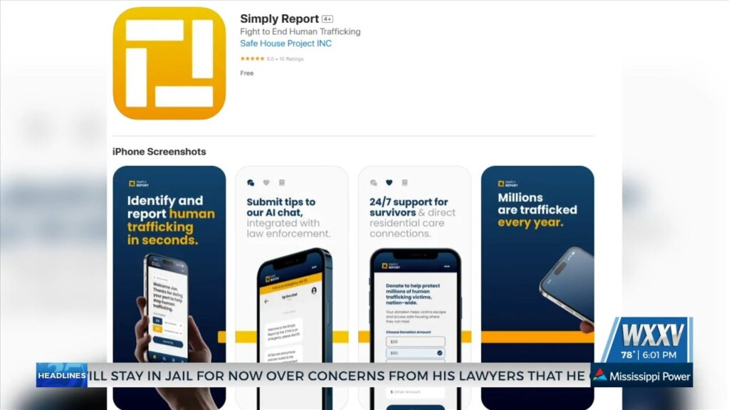 App To Report Human Trafficking Comes To The State