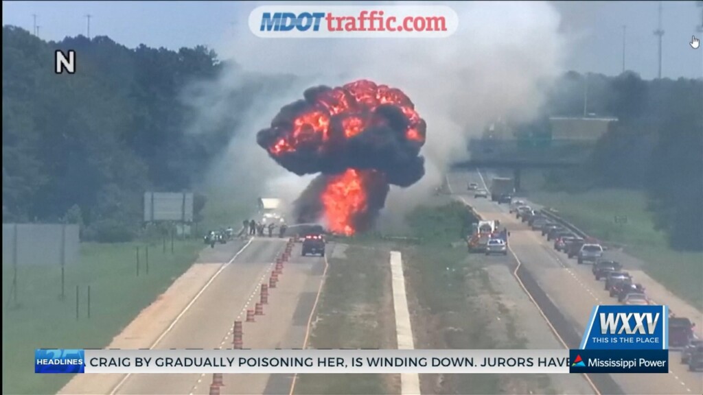 Tanker Explosion In Hattiesburg Caught On Cam