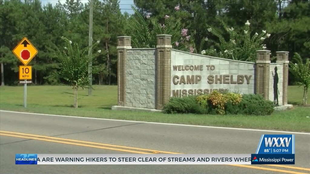 Camp Shelby Conducting Training Exercises Throughout August