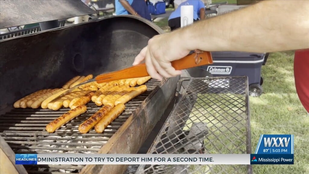 Bay St. Louis Pd Celebrates National Hot Dog Day