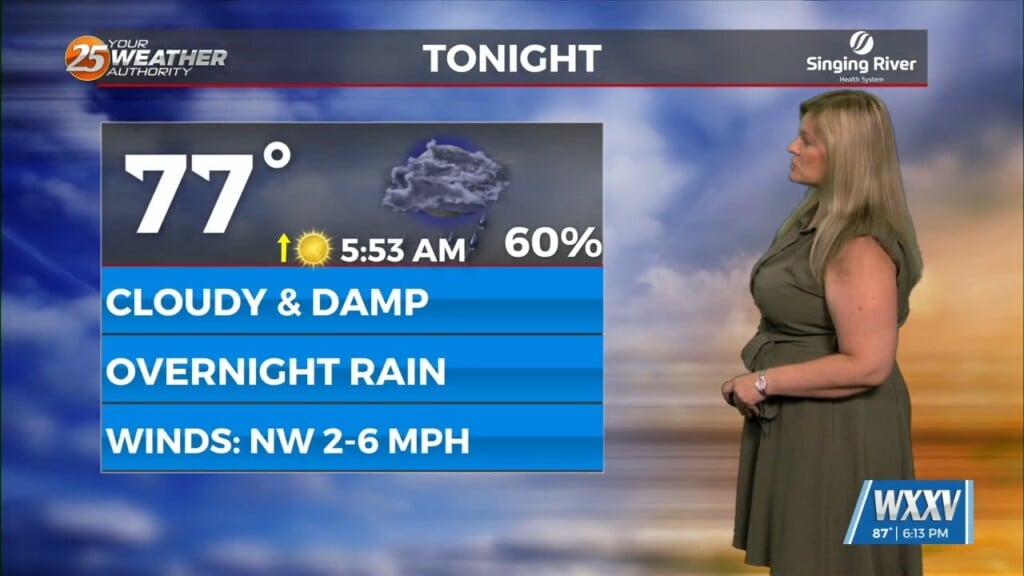Sam's "stormy And Wet" Wednesday Evening Forecast