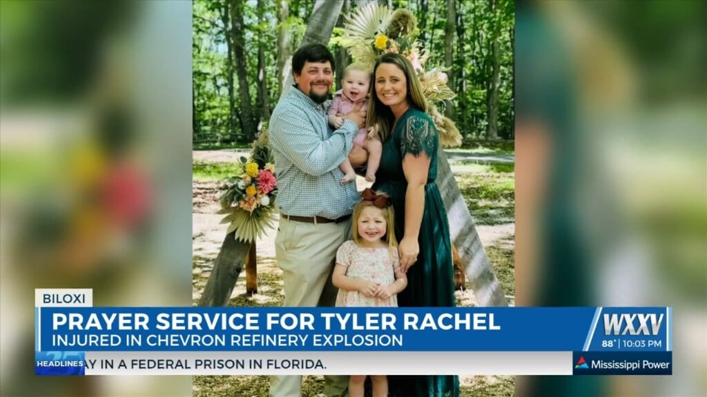 Prayer Service Held For Man Injured In Chevron Pascagoula Refinery Fire
