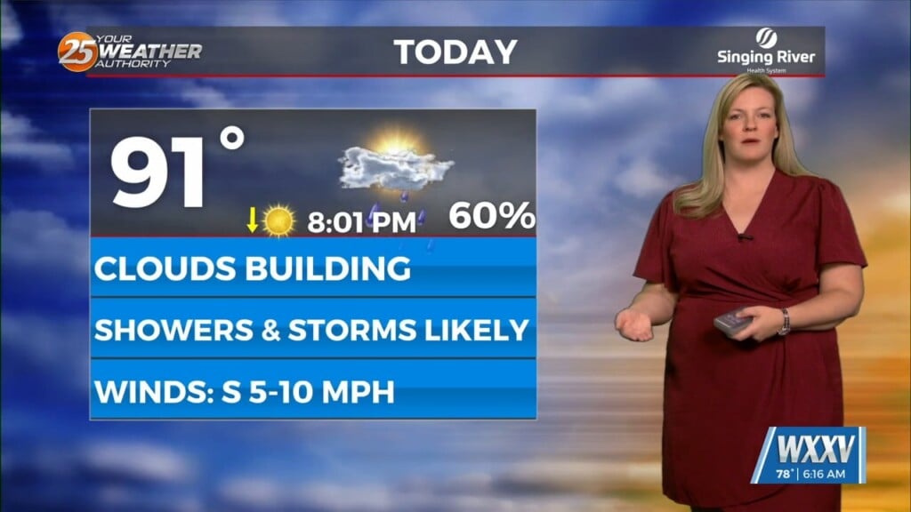 Sam's "hot And Slightly Wetter" Thursday Morning Forecast