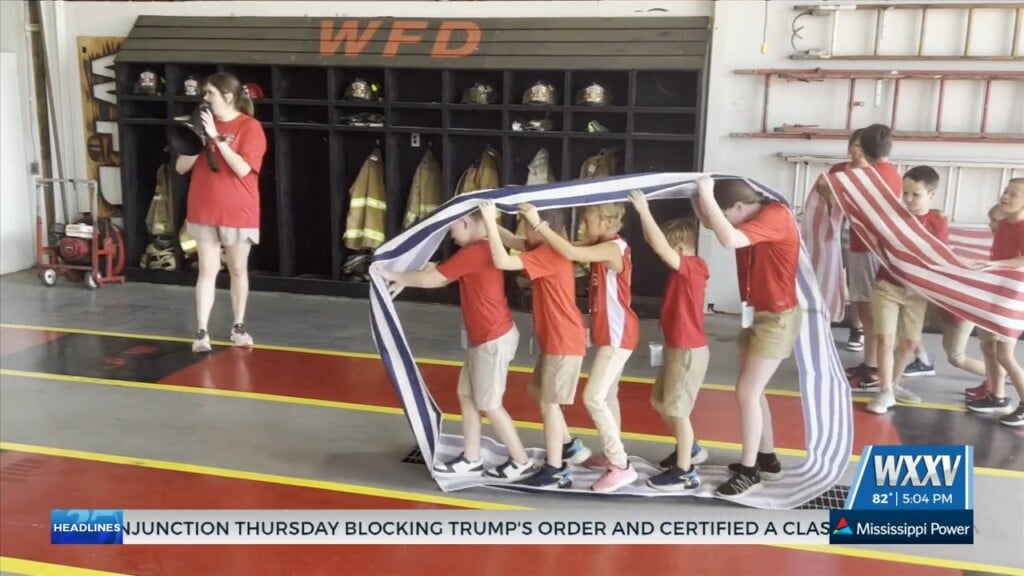 Wiggins Fire Department Holds Junior Academy