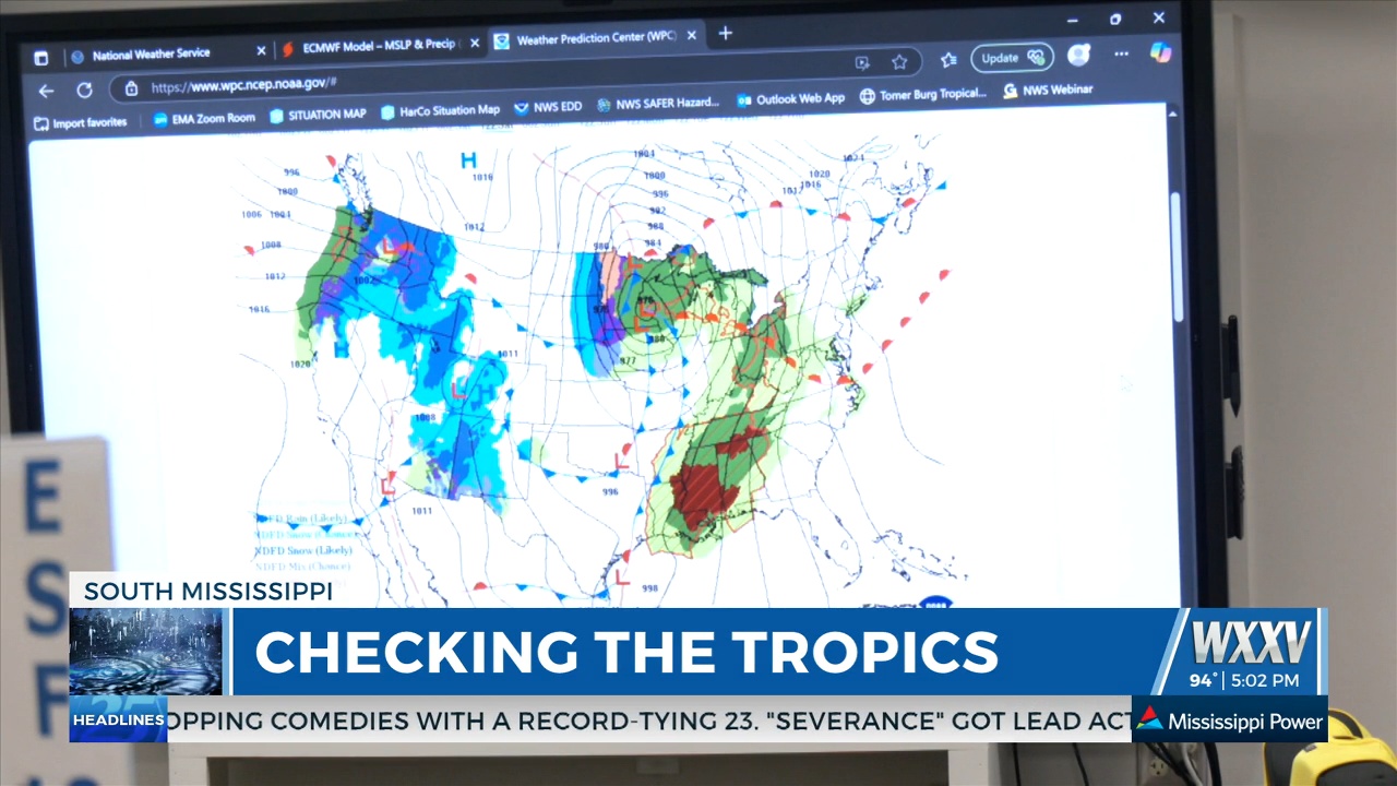 Checking the tropics - WXXV News 25