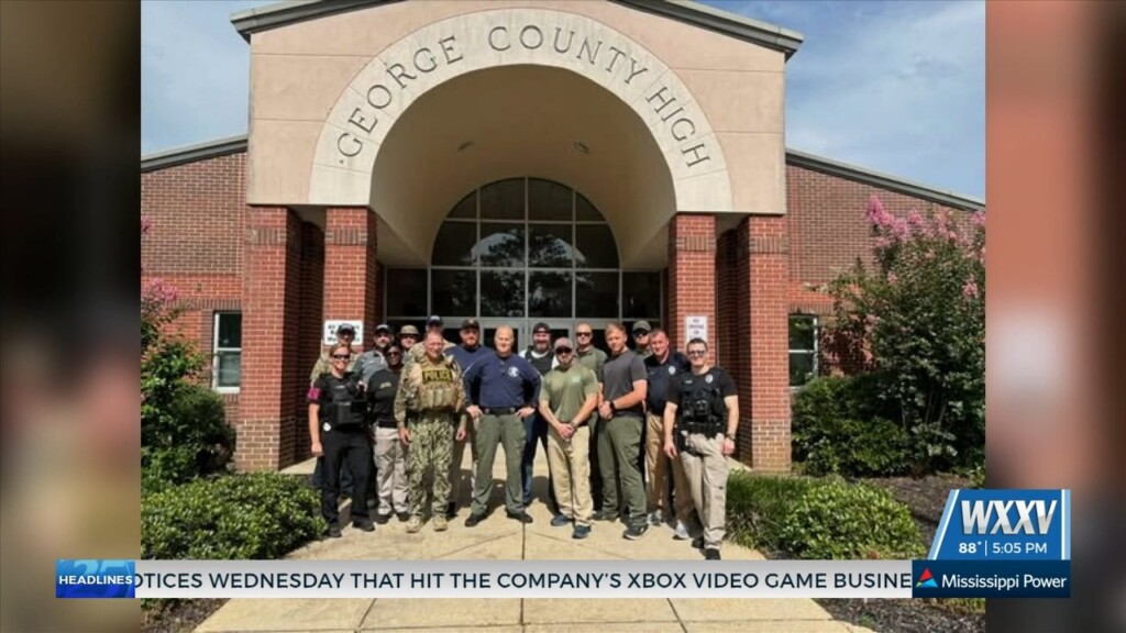 George County School District Plays Host To Active Shooter Response Training