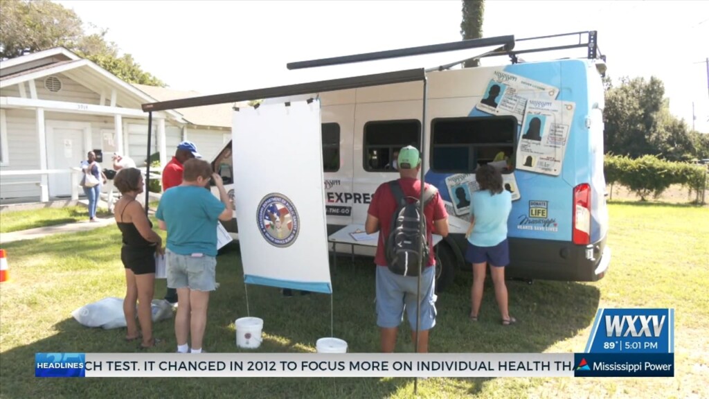 Ms Dept. Of Public Safety Brings Mobile License Express Unit To Gulfport