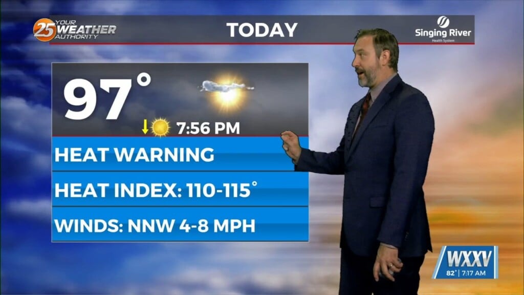 07/28 Ryan's "scorching Start" Monday Morning Forecast