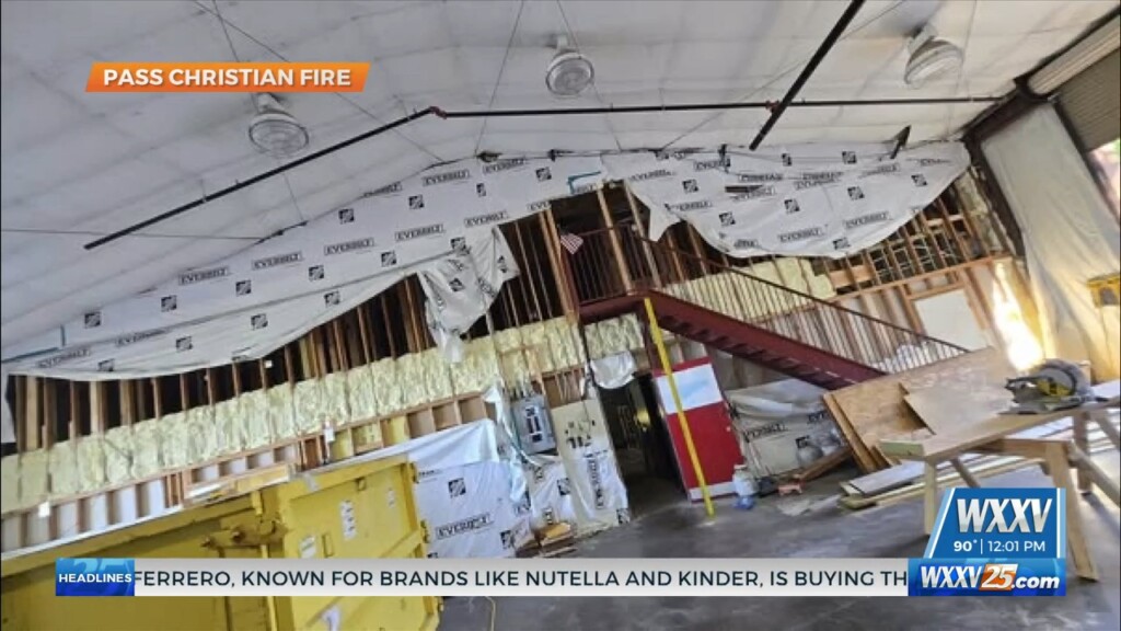 Update On Pass Christian Fire Station One Renovation