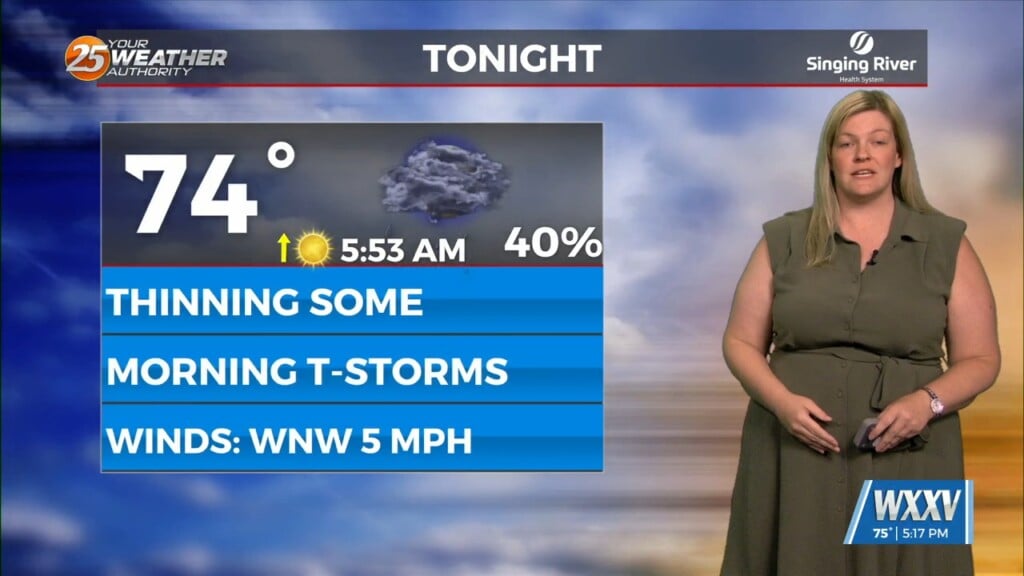 7/1 Sam's "warm And Humid" Tuesday Evening Forecast