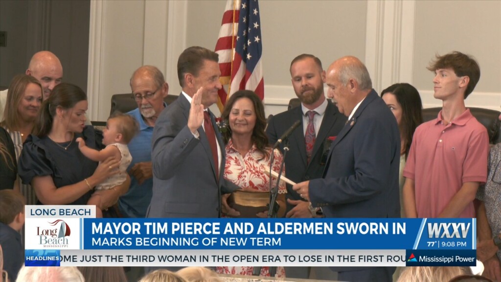 Mayor Tim Pierce Inaugurated As Mayor Of Long Beach