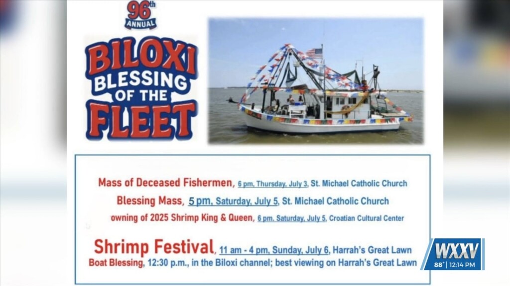 2024 Shrimp Queen Joins Wxxv To Discuss Last Year's Pageant And Events