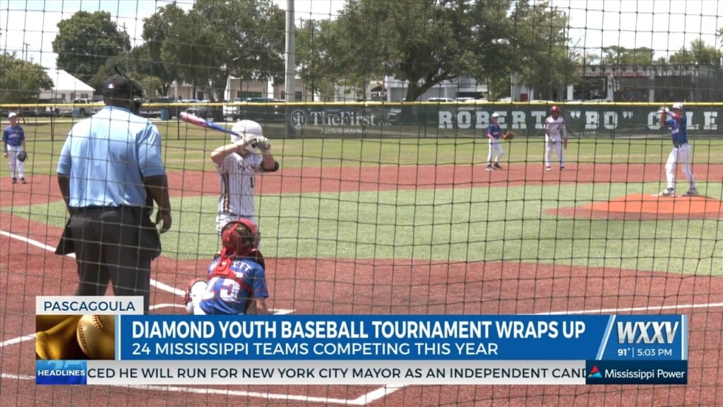 Diamond Youth Baseball Tournament Wraps Up In Pascagoula