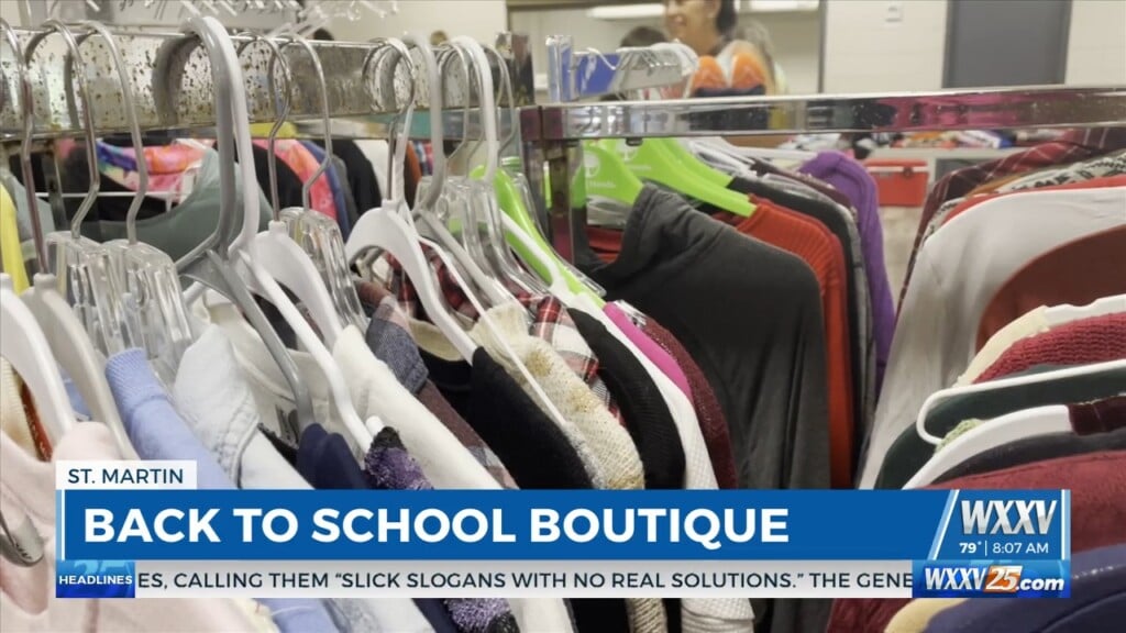 St. Martin High School Pto Help Families In Need Of Back To School Clothes