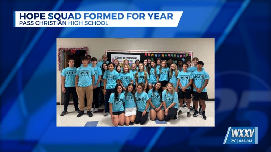 Pass Christian High Forms Hope Squad For School Year