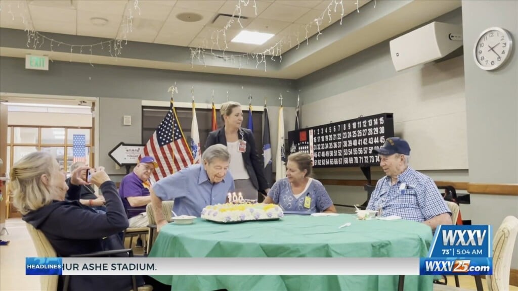 Wwii, Korean War Veteran Celebrates 100th Birthday In Gulfport