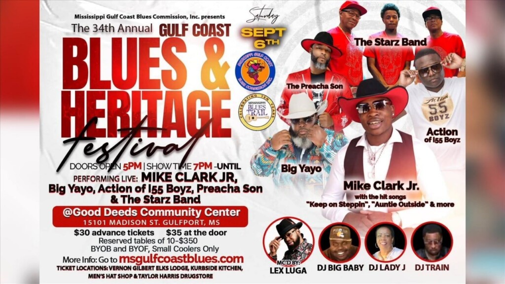 34th Annual Mississippi Gulf Coast Blues And Heritage Festival