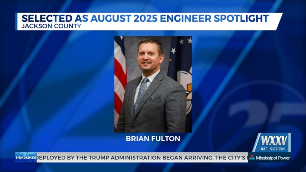 Jackson County Administrator Selected As August 2025 Engineer Spotlight