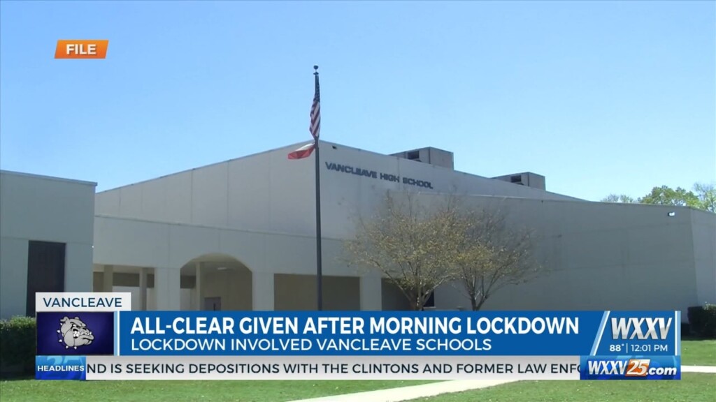 All Clear Given After Morning Lockdown Involving Vancleave Schools