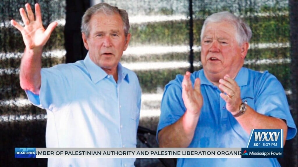 Former Governor Haley Barbour Speaks About Guiding The Coast Through Katrina