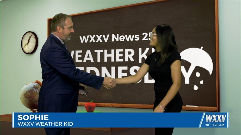08/20 Sophie's "weather Kid" Wednesday Forecast